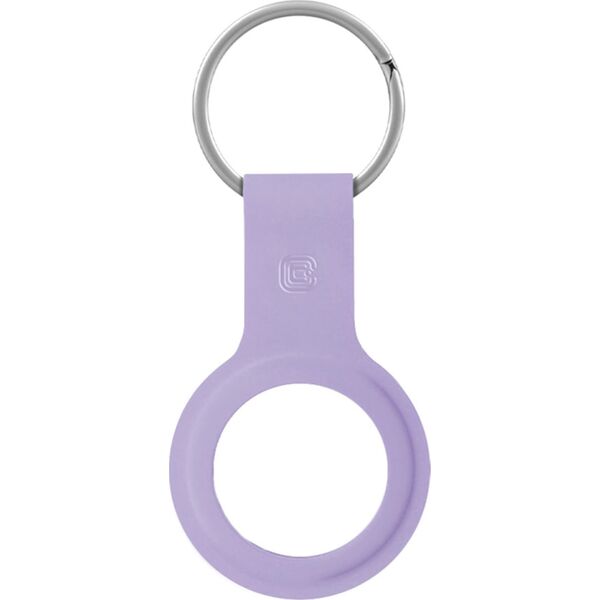 Crong Brelok Crong Silicone Case with Key Ring Apple AirTag (fioletowy) 12895865 5904310702638