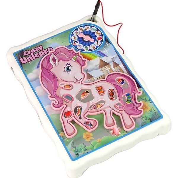 LeanToys Gra Zręcznościowa Szalony Jednorożec Plansza 12897290 5905323218338