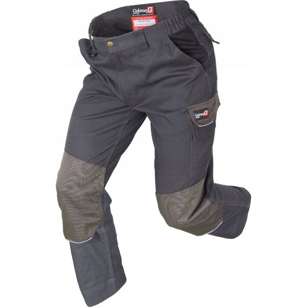 Galmag SPODNIE  ROBOCZE WH680 GRAFIT ROZ.XXL 12898348 5902497587758
