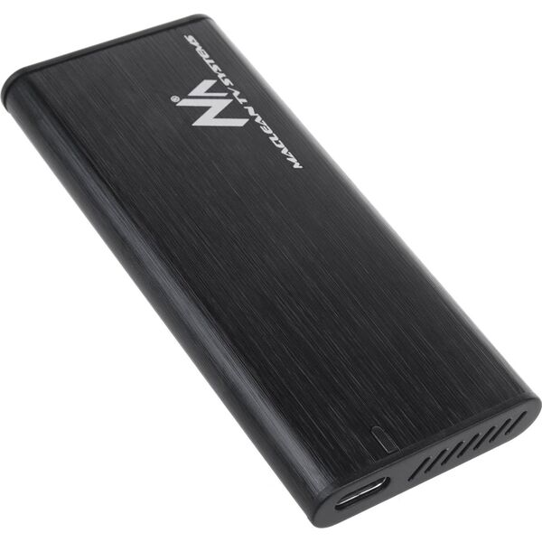 Kieszeń Maclean Obudowa dysku Maclean, SSD M.2, NVMe (PCIe), NGFF (SATA), USB 3.1, rozmiary 2230/2240/2260/2280, aluminiowa obudowa, MCE443 12899640 5902211128816