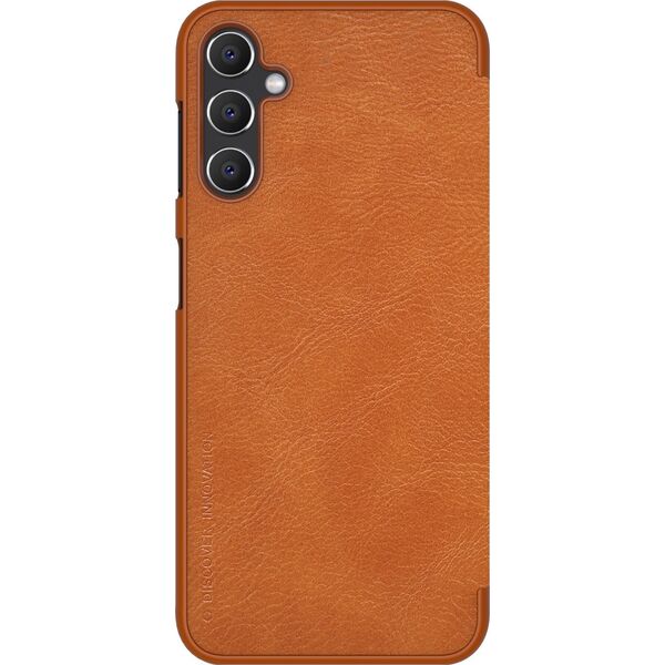 Nillkin Etui Nillkin Qin Leather Samsung Galaxy A14 5G brązowe 12901286 6902048261594