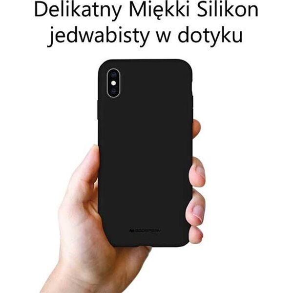 Mercury MERCURY SILICONE CASE SAMSUNG S23+ BLACK / CZARNY 12901854 8809887876164