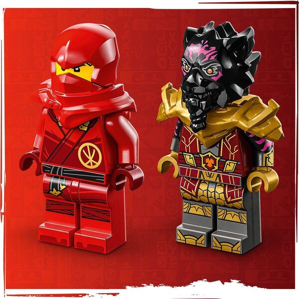 LEGO Ninjago Bitwa samochodowo-motocyklowa między Kaiem a Rasem (71789) 12908719 5702017413044