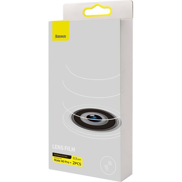 Baseus Folia na aparat Baseus Lens Protector Huawei Mate 40 Pro+ Plus 0.3mm przezroczysta [2 PACK] 12915470 6932172614898