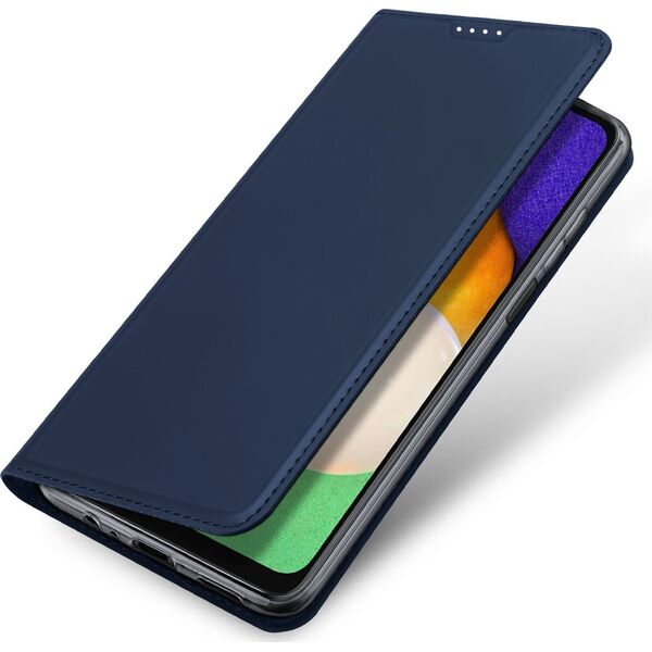 Dux Ducis Dux Ducis Skin Pro etui Samsung Galaxy A14 5G pokrowiec z klapką portfel na kartę podstawka niebieskie 12927683 6934913029633