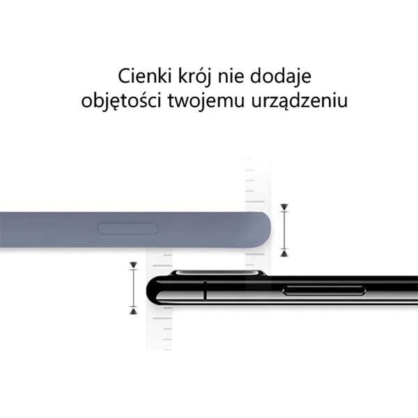 DefaultBrand Etui Mercury Silicone do Samsung S23+ S916 lawendowy/lavender 12927726 8809887876195