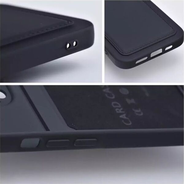 4kom.pl Futerał CARD CASE do IPHONE 14 PRO MAX czarny 12927783 5903396164729