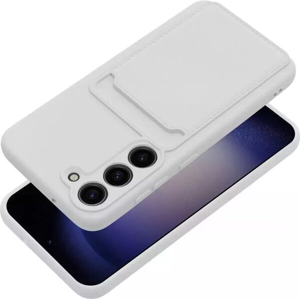 4kom.pl Futerał CARD CASE do SAMSUNG S23 Plus biały 12927794 5903396187506