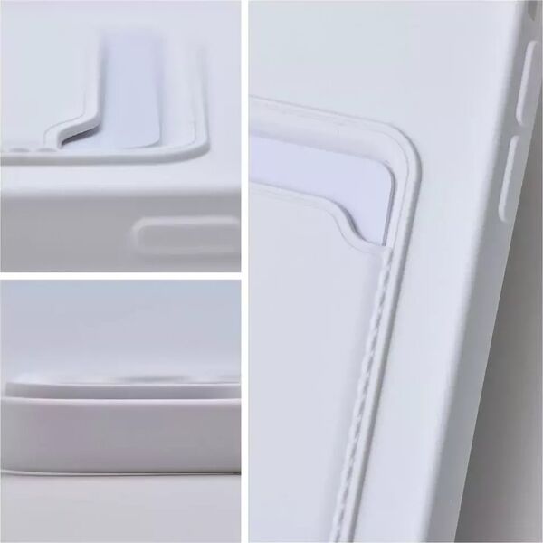 4kom.pl Futerał CARD CASE do SAMSUNG S23 Plus biały 12927794 5903396187506
