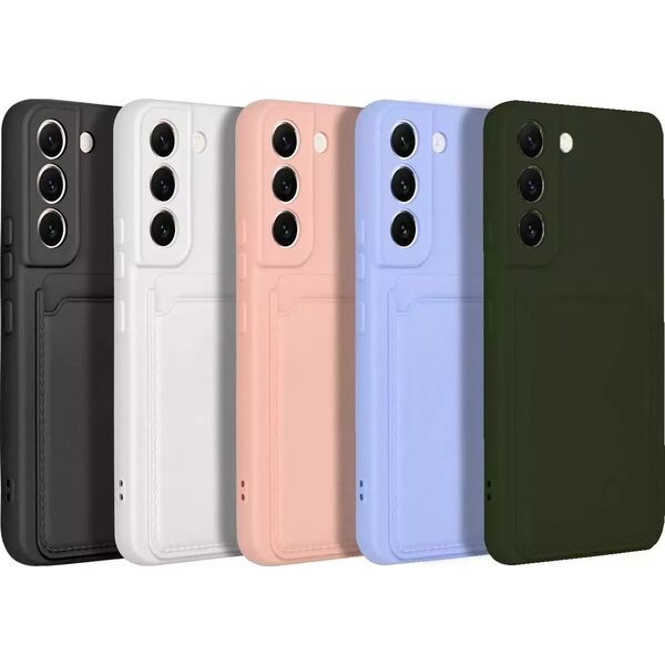 4kom.pl Futerał CARD CASE do SAMSUNG S23 Plus biały 12927794 5903396187506