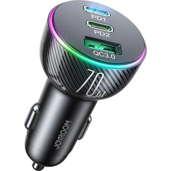 Ładowarka Joyroom  JR-CL26 1x USB-A 2x USB-C 1.7 A  (JYR636) 12940739 6956116701819