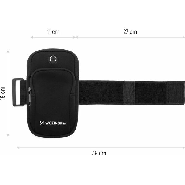 Wozinsky Opaska na telefon do biegania armband różowa Opaska na telefon do biegania armband różowa 12942057 5907769306853
