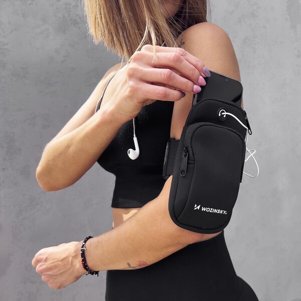 Wozinsky Opaska na telefon do biegania armband różowa Opaska na telefon do biegania armband różowa 12942057 5907769306853