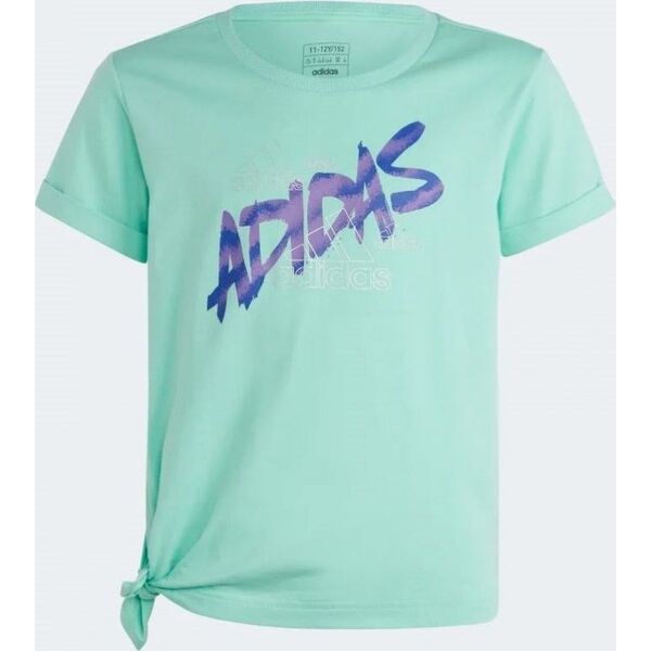 Adidas Koszulka adidas Dance Knotted Tee girls Jr HR5817 12942565 4066752281957