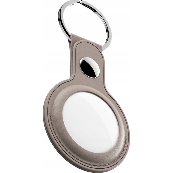 Class and Culture LLC KeyBudz AirTag Keyring - skórzane etui ochronne do AirTag (sandy beige) 12952592 810082990089
