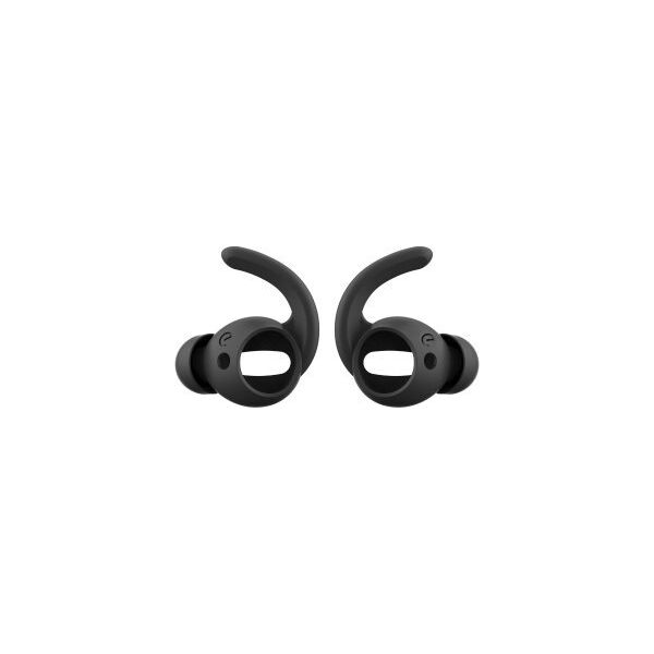 Class and Culture LLC KeyBudz EarBuddyz Ultra - silikonowe nakładki do AirPods 1/2 (black) 12952596 851173005565
