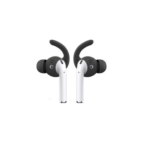 Class and Culture LLC KeyBudz EarBuddyz Ultra - silikonowe nakładki do AirPods 1/2 (black) 12952596 851173005565