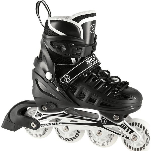 Rolki Nils Extreme NH10905 z wymienną płozą regulowane czarne r. 39-42 12966995 5907695520125