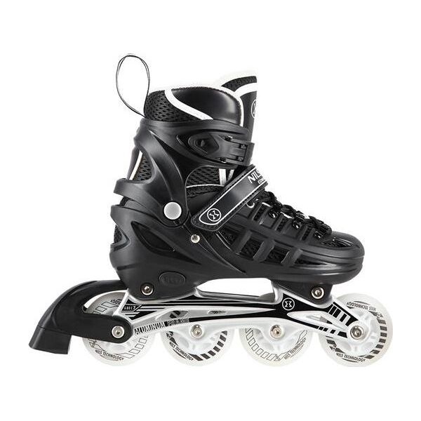 Rolki Nils Extreme NH10905 4w1 CZARNE LED ROZM. S(31-34) ŁYŻWOROLKI Z WYM. PŁOZĄ HOKEJOWĄ NILS EXTREME 12966996 5907695520095