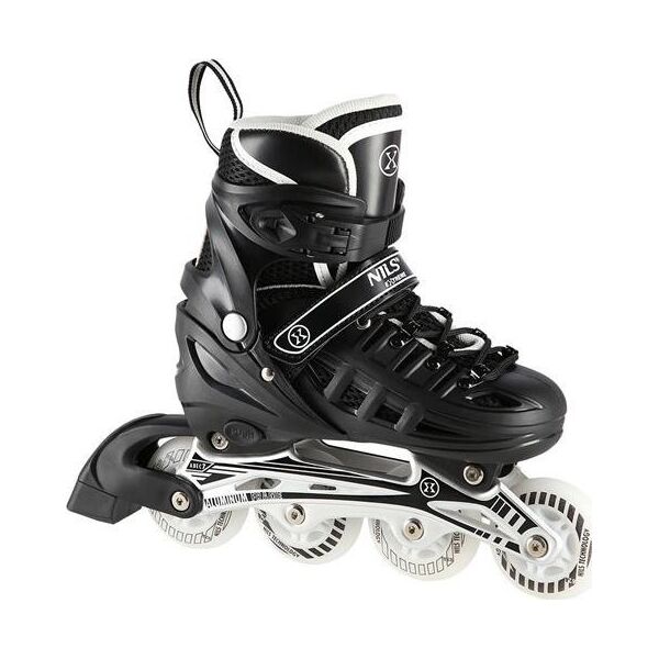 Rolki Nils Extreme NH10905 4w1 CZARNE LED ROZM. S(31-34) ŁYŻWOROLKI Z WYM. PŁOZĄ HOKEJOWĄ NILS EXTREME 12966996 5907695520095