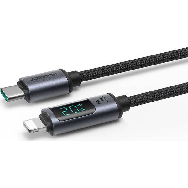 Kabel USB Joyroom USB-C - Lightning 1.2 m Czarny (S-CL020A16) 12971799 6956116750626