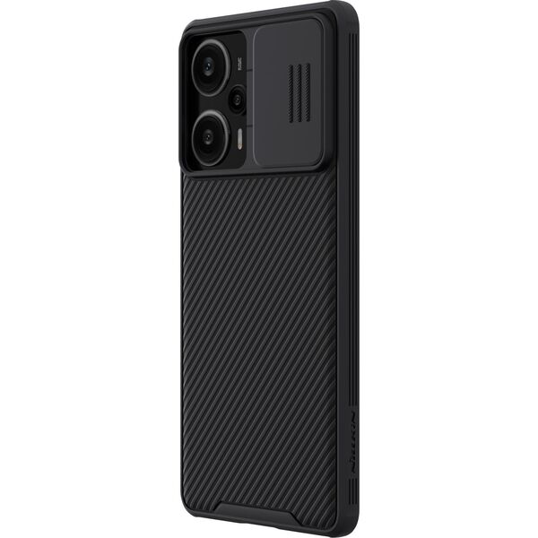 Nillkin Pancerne etui Xiaomi Redmi Note 12 Turbo / Xiaomi Poco F5 z osłoną na aparat Nillkin CamShield Pro Case - czarne 12982100 6902048264045