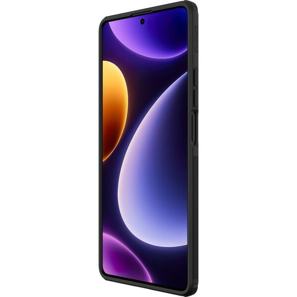 Nillkin Pancerne etui Xiaomi Redmi Note 12 Turbo / Xiaomi Poco F5 pancerny pokrowiec Nillkin Super Frosted Shield Pro - czarne 12982102 6902048263949
