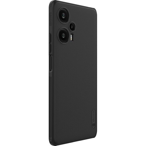 Nillkin Pancerne etui Xiaomi Redmi Note 12 Turbo / Xiaomi Poco F5 pancerny pokrowiec Nillkin Super Frosted Shield Pro - czarne 12982102 6902048263949