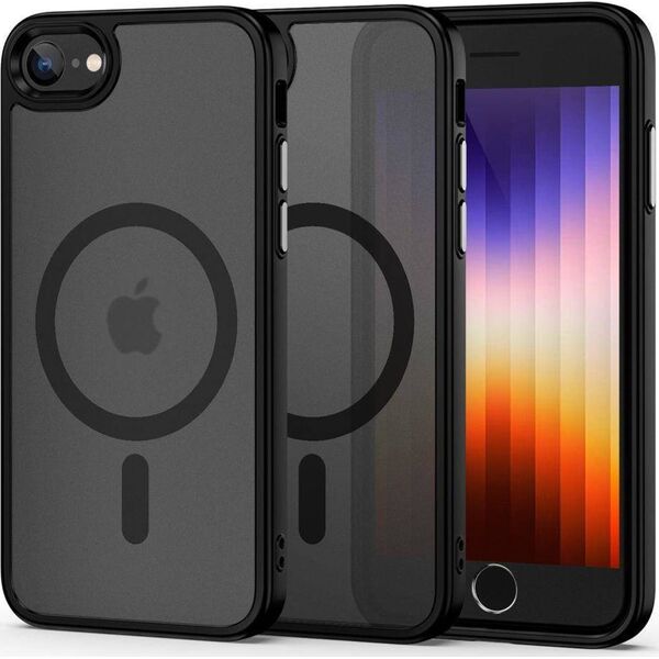 Tech-Protect Etui IPHONE SE 2022 / SE 2020 / 7 / 8 Tech-Protect Magmat MagSafe czarne 12982109 9490713933121