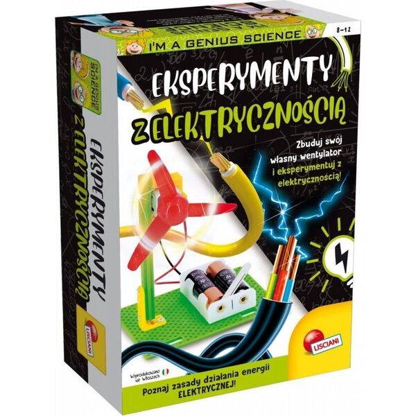 Lisciani Zestaw naukowy Im a Genius Eksperymenty z elektrycznociš 12994502 8008324101535