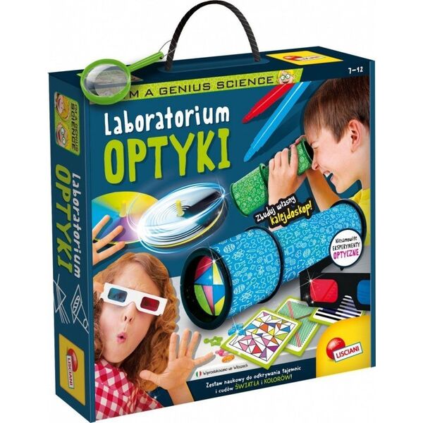 Lisciani Zestaw naukowy Im a Genius Laboratorium optyki 12994511 8008324101344