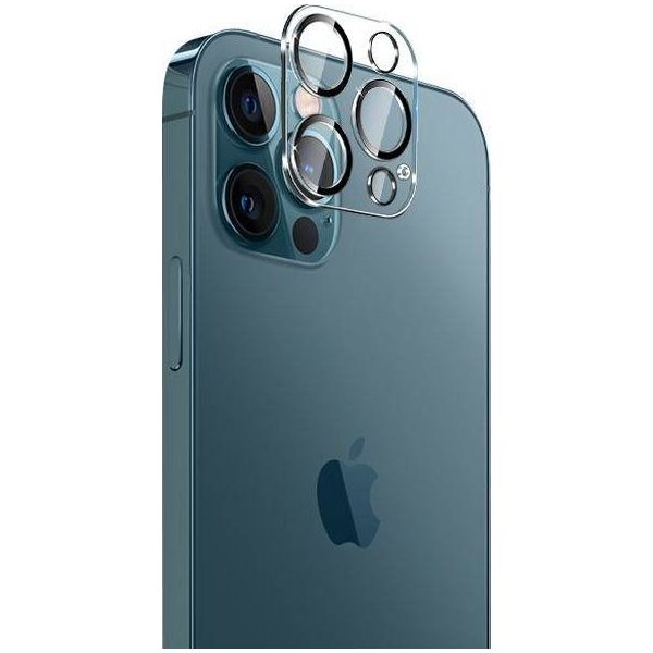 Crong Crong Lens Shield - Szkło na aparat i obiektyw iPhone 12 Pro 12996242 5904310702584