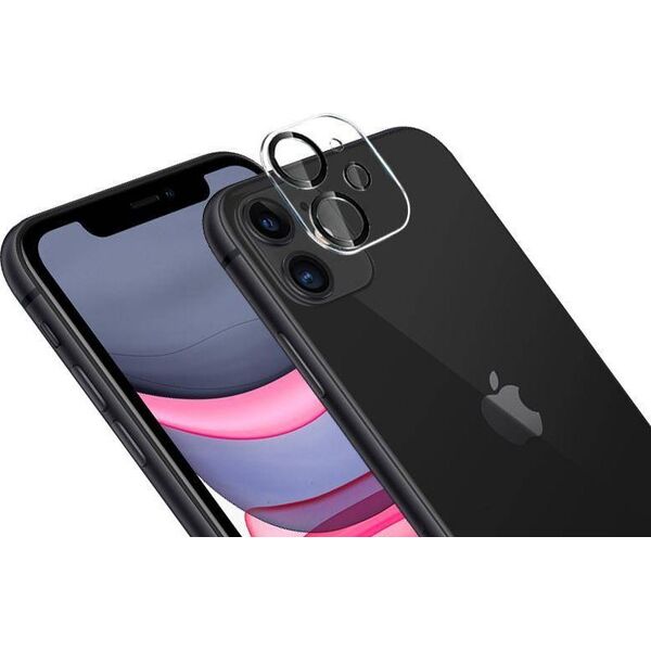 Crong Crong Lens Shield - Szkło na aparat i obiektyw iPhone 11 12996244 5904310702560