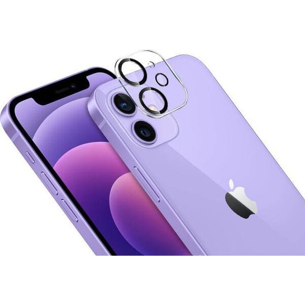 Crong Crong Lens Shield - Szkło na aparat i obiektyw iPhone 12 12996245 5904310702577