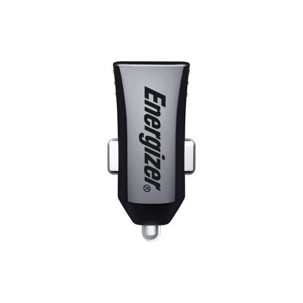 Ładowarka Energizer Energizer Classic - Ładowarka samochodowa 2x USB-A 2.4A 12W (Czarny) 12996265 3492548223855