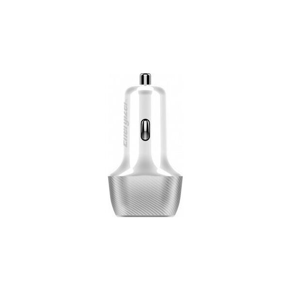 Ładowarka Energizer Energizer Ultimate - Ładowarka samochodowa USB-C & USB-A 38W PD + QC3.0 (Biały / Srebrny) 12996266 3492548233281
