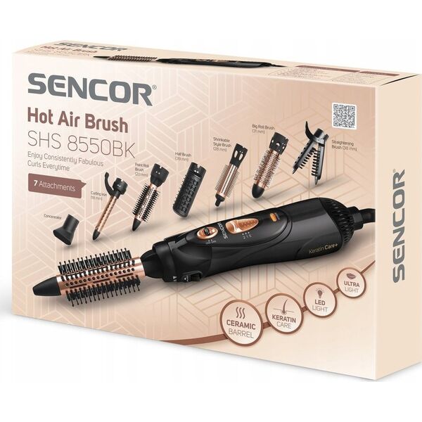 Suszarko-lokówka Sencor SHS 8550BK 12996389 8590669313303