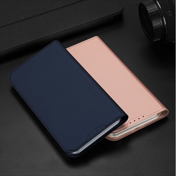 Dux Ducis Etui do iPhone 15 Plus pokrowiec z klapką i portfelem Dux Ducis Skin Pro - czarne 13001915 6934913025383