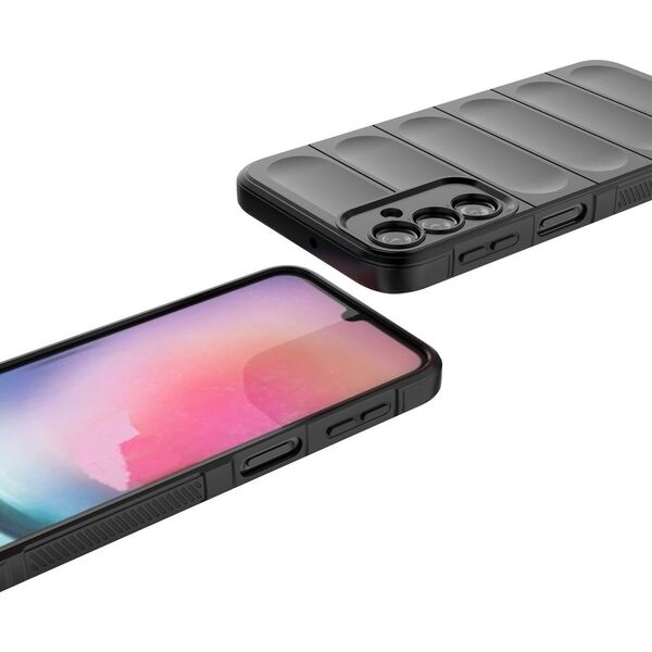 Hurtel Magic Shield Case etui do Samsung Galaxy A24 4G elastyczny pancerny pokrowiec czerwone 13002331 9145576277591