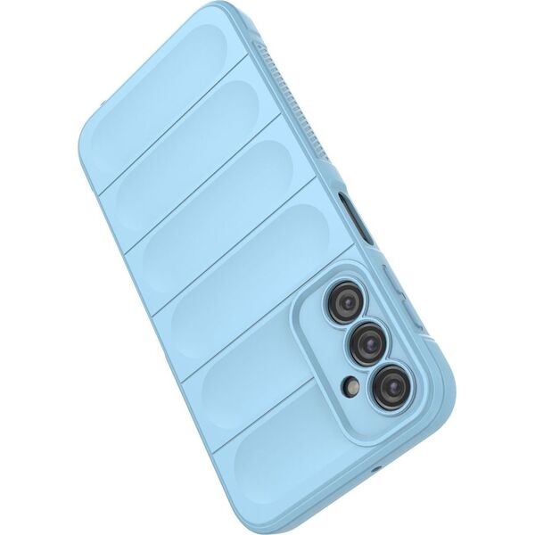 Hurtel Magic Shield Case etui do Samsung Galaxy A24 4G elastyczny pancerny pokrowiec jasnoniebieskie 13002335 9145576277621