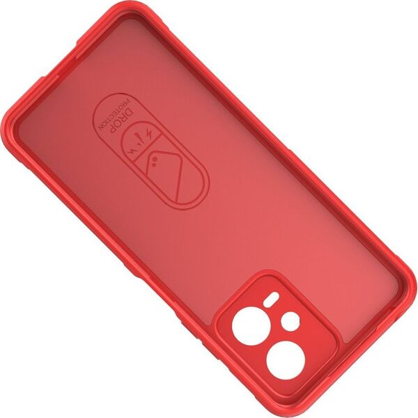 Hurtel Magic Shield Case etui do Xiaomi Redmi Note 12 5G / Poco X5 5G elastyczny pancerny pokrowiec czerwone 13002343 9145576277447