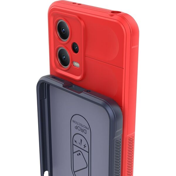 Hurtel Magic Shield Case etui do Xiaomi Redmi Note 12 5G / Poco X5 5G elastyczny pancerny pokrowiec czarne 13002345 9145576277430