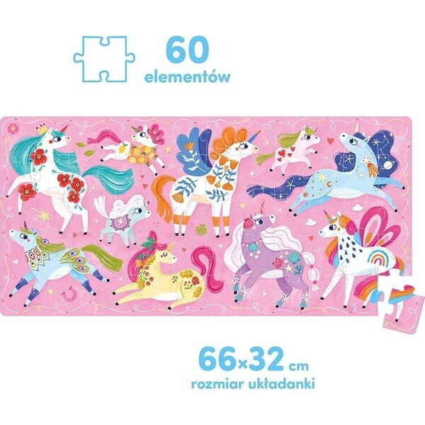 Czuczu Puzzle 60 element?w Ach Jednoro?ce 13011121 5902983492405