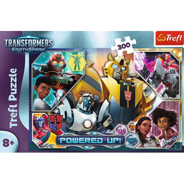 Trefl PUZZLE 300 W świecie Transformers/Hasbro 23024 13011150 5900511230246