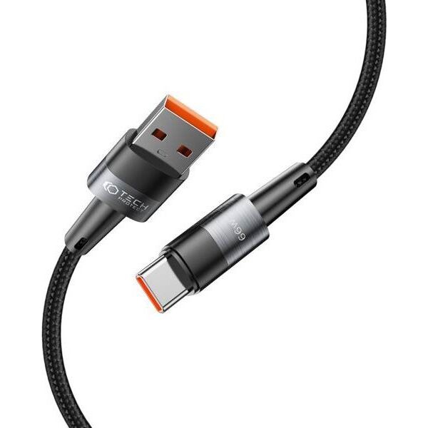 Kabel USB Tech-Protect USB-A - USB-C 2 m Czarny (THP2027) 13026805 9490713934142
