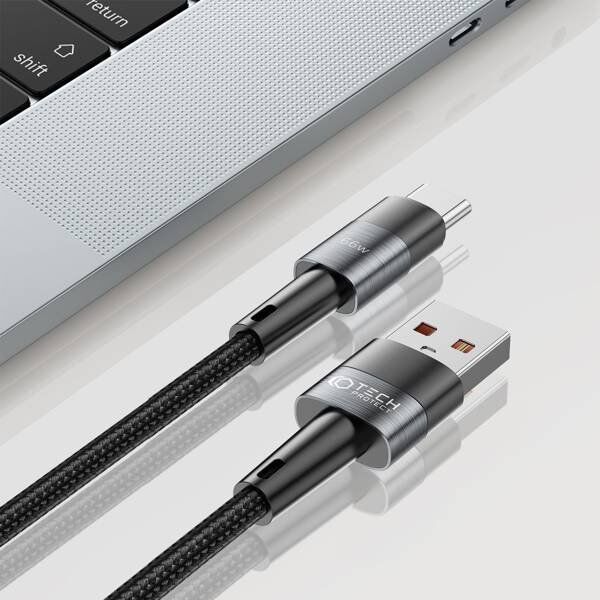 Kabel USB Tech-Protect USB-A - USB-C 2 m Czarny (THP2027) 13026805 9490713934142