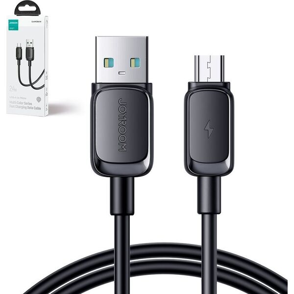 Kabel USB Joyroom USB-A - microUSB 2 m Czarny (JYR769) 13027048 6956116748135
