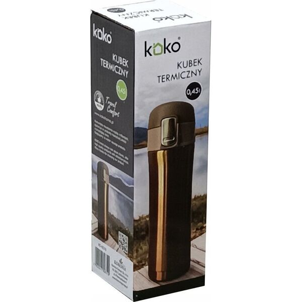 KOKO KOKO - Kubek termiczny - stal nierdzewna - 450 ml - KO-8310 13028353 5902041308310