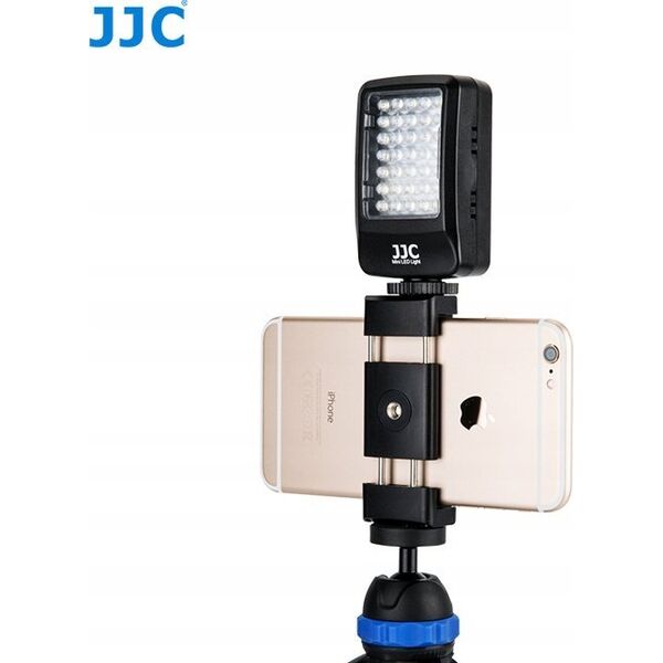JJC Uchwyt na smartfona JJC SPC1A czarny z poziomicą i sankami 13031698 6950291560841