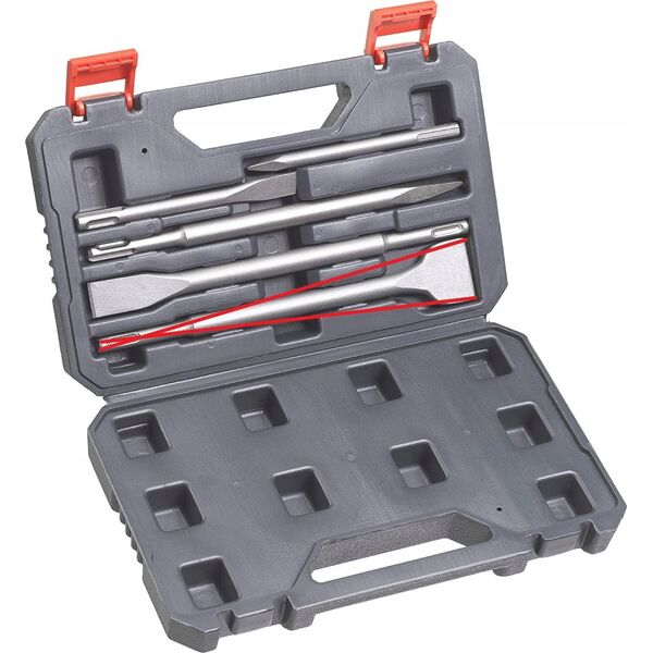 Einhell 49240285 ZESTAW DŁUT 5 SZT. SDS PLUS, WALIZKA 13035411 4009312402850